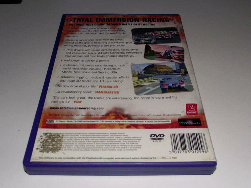 Total Immersion Racing PS2 PAL *No Manual* (Pre-Owned) - Games We Played