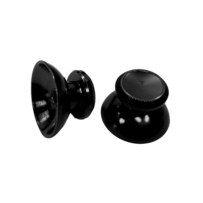 Pair of PS5 3D Rocker Metal Aluminum Caps Dual Sense Controller Black