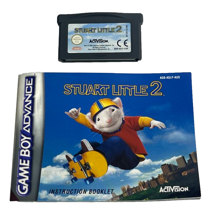 Stuart Little 2 Gameboy Advanced GBA *Manual* Boxed (Preowned)
