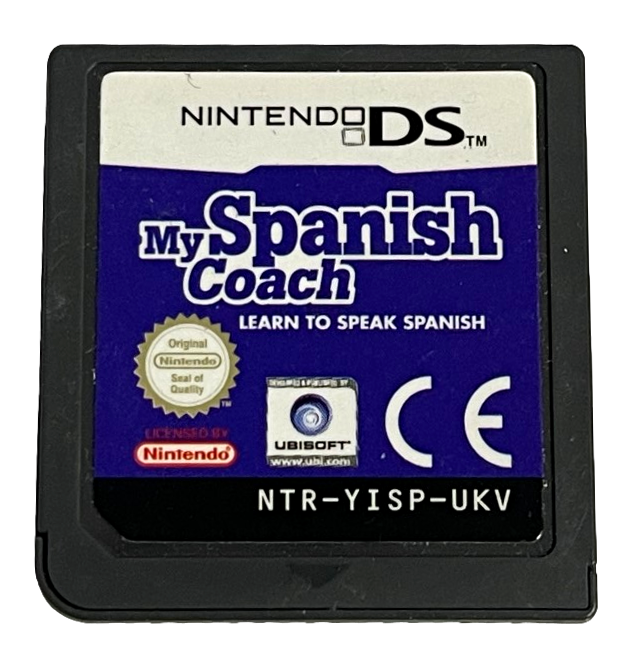 My Spanish Coach Nintendo DS 2DS 3DS Game *Cartridge Only* (Pre-Owned)