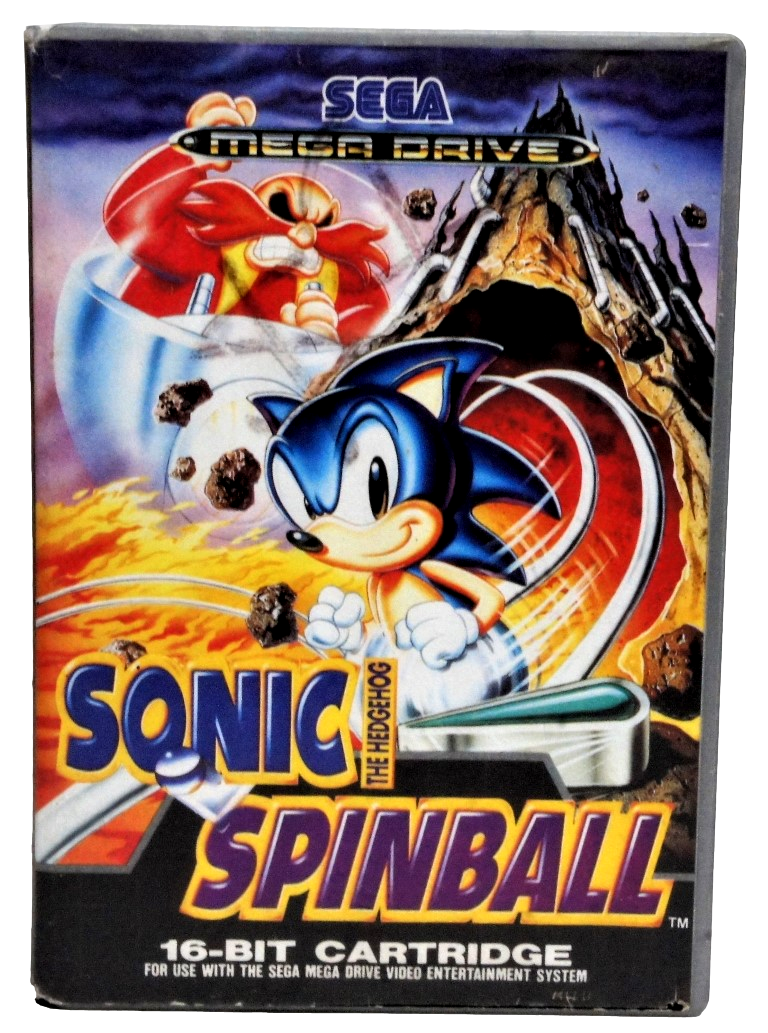 Sonic Spinball Sega Mega Drive *No Manual* (Pre-Owned)