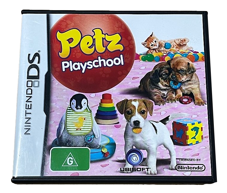 Petz Playschool DS 2DS 3DS Game *Complete* (Pre-Owned)