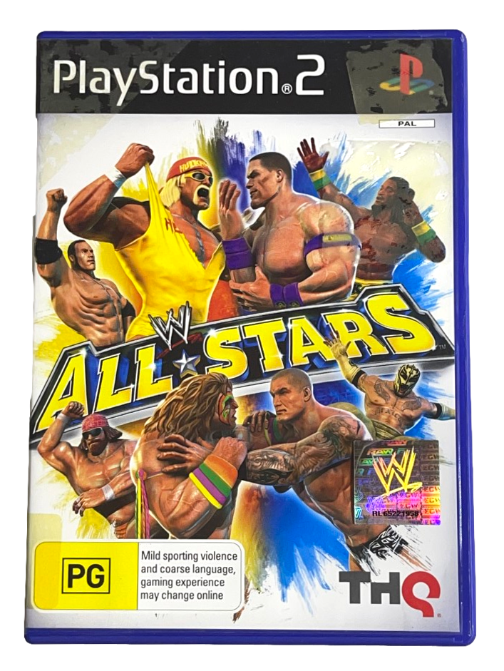 WWE All Stars PS2 PAL *No Manual* (Preowned)