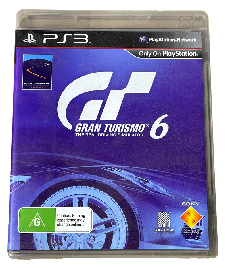 Gran Turismo 6 Sony PS3 (Preowned)