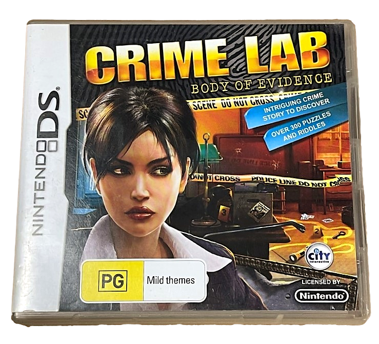 Crime Lab Body Of Evidence DS 2DS 3DS Game *Complete* (Pre-Owned)