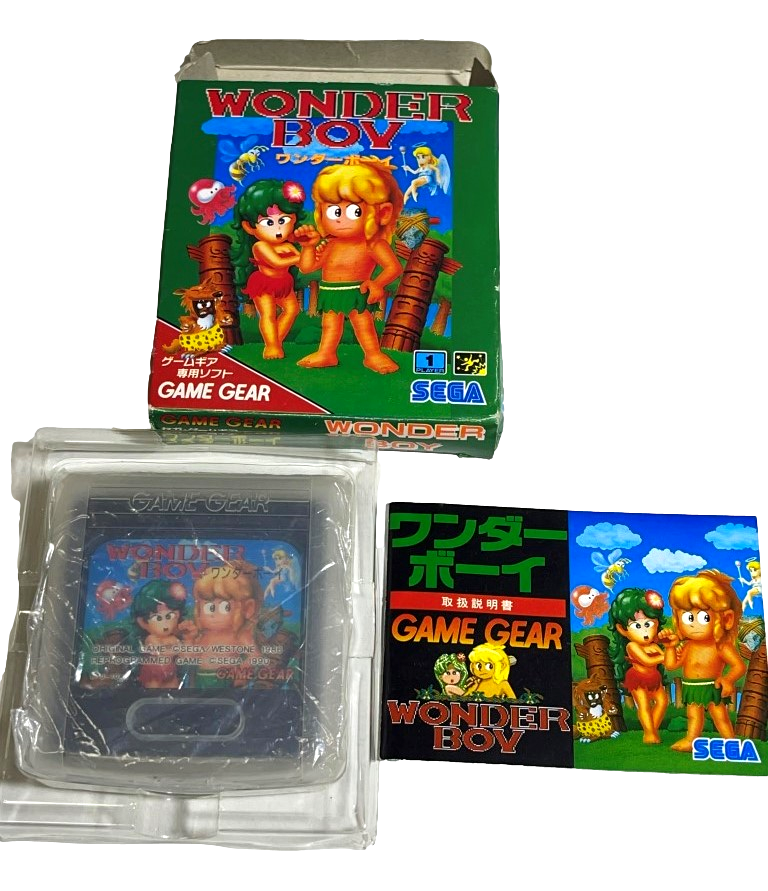 Wonder Boy Sega Game Gear Boxed *Complete* Japanese (Preowned)