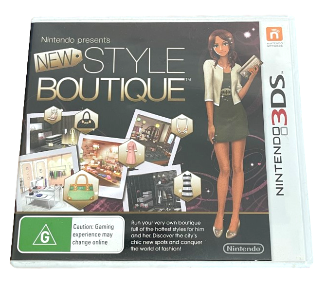 New Style Boutique Nintendo 3DS 2DS Game *Complete* (Preowned)