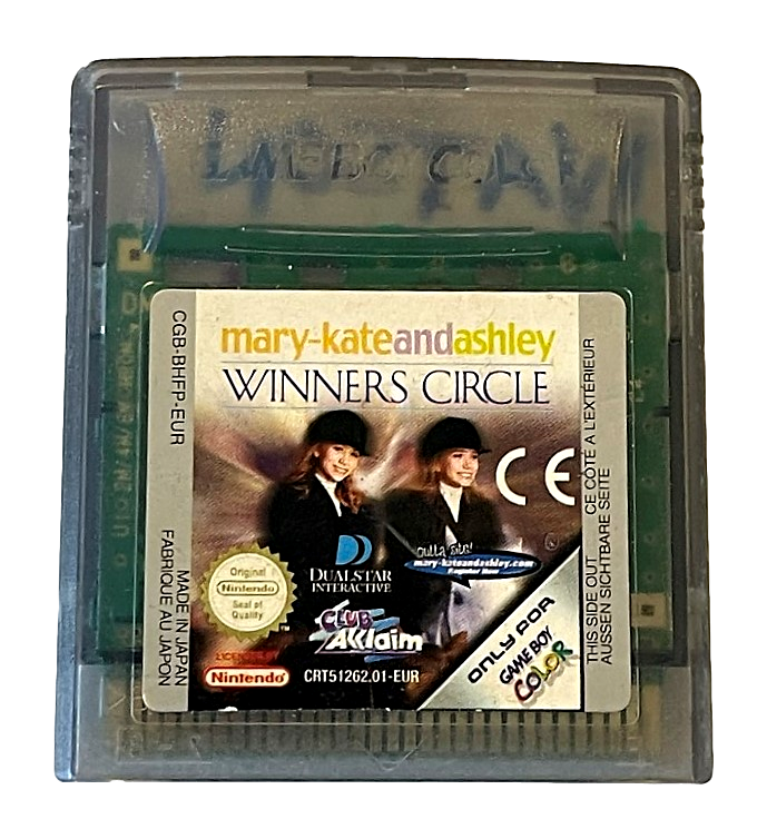 Mary Kate and Ashley Winners Circle Nintendo Gameboy Color Cartridge (Preowned)