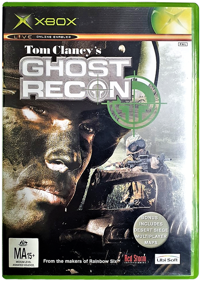 Tom Clancy's Ghost Recon Xbox Original PAL  *Complete* (Preowned)