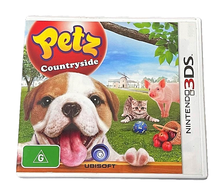 Petz Countryside Nintendo 3DS 2DS Game  *Complete* (Pre-Owned)