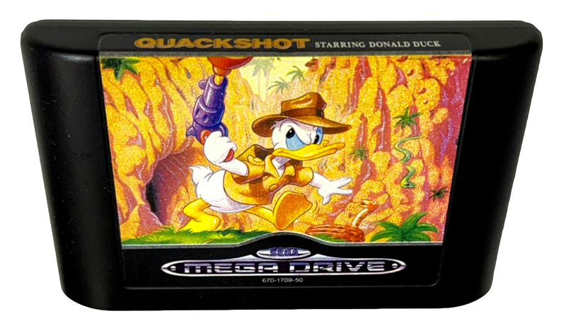 Donald Duck Quackshot  Sega Mega Drive PAL *No Manual* (Preowned)