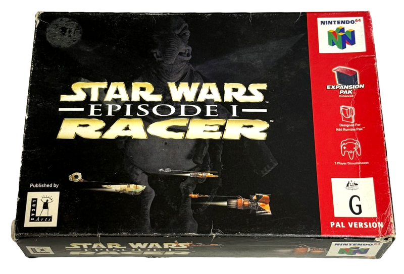 Star Wars Racer Episode 1 Nintendo 64 N64 Boxed PAL *Complete*