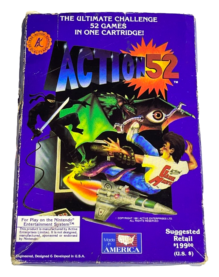 Action 52 Nintendo NES Boxed (Preowned)