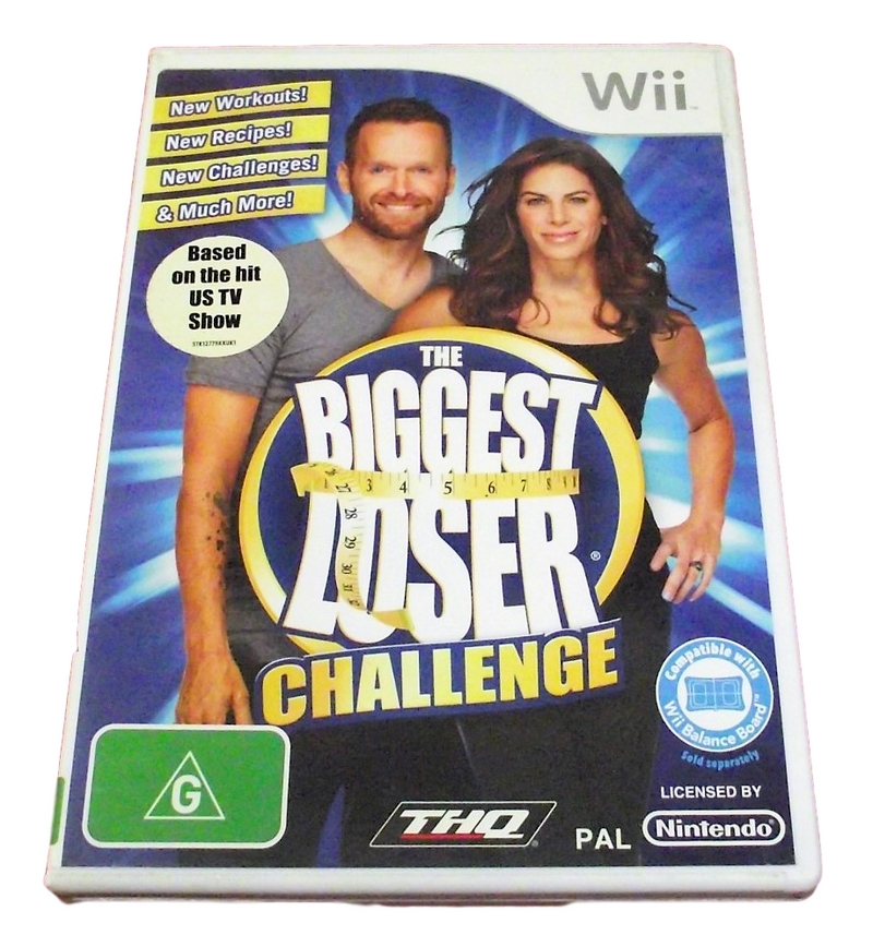The Biggest Loser Challenge Nintendo Wii PAL *No Manual* (Preowned)