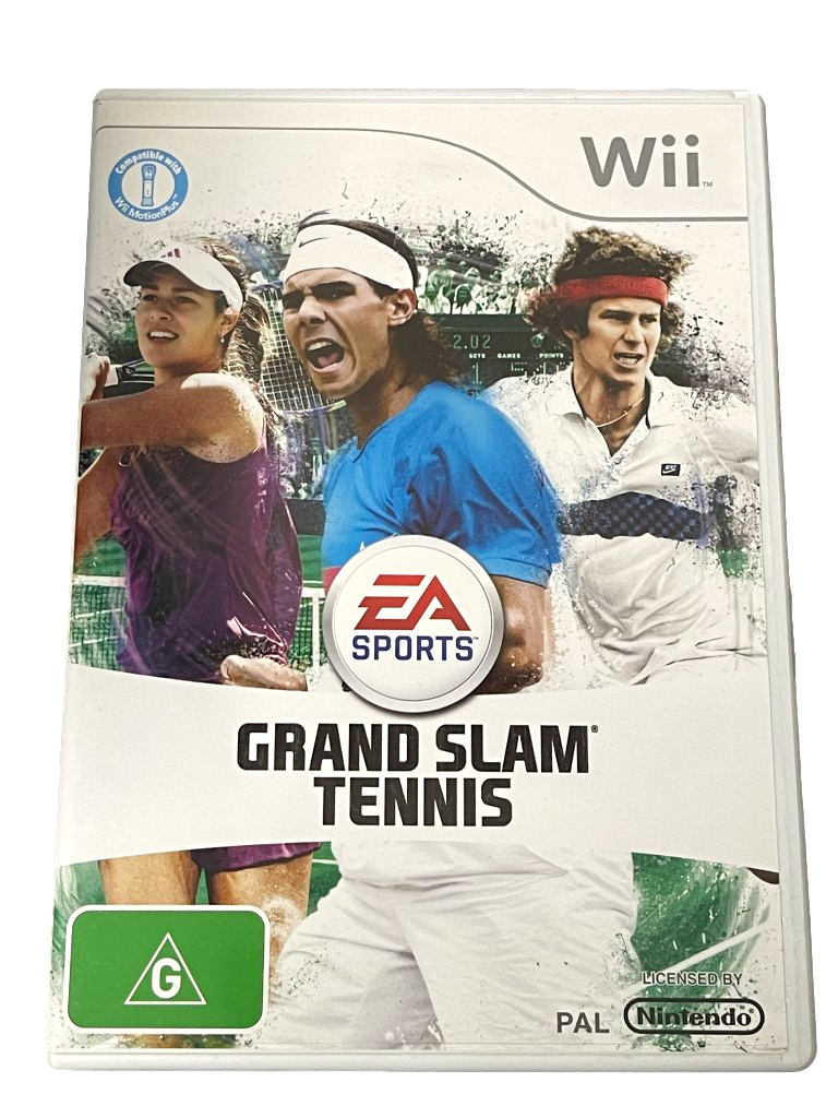 Grand Slam Tennis Nintendo Wii PAL *Complete* Wii U Compatible (Preowned)