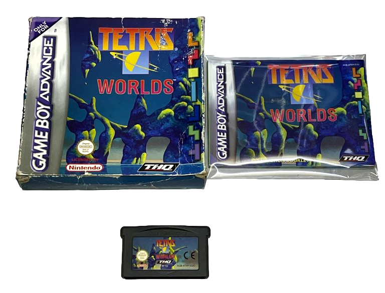 Tetris Worlds Nintendo Gameboy Advance GBA *Complete* Boxed (Preowned)