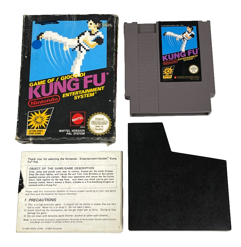 Kung Fu Nintendo NES Boxed PAL (Preowned)