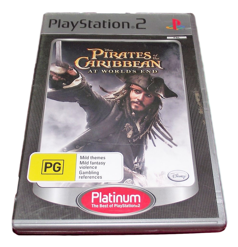 Pirates of the Caribbean At World's End PS2 (Platinum) PAL *Complete* (Preowned)