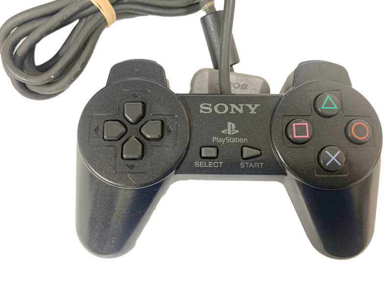 Black Sony Playstation 1 Controller PS1 SCPH-1080