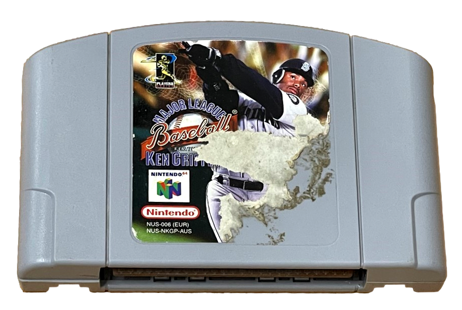 Major League Baseball Featuring Ken Griffey Jr Nintendo 64 N64 PAL 5