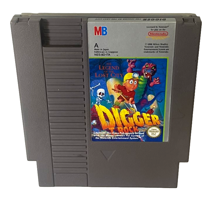 Digger T Rock Nintendo NES PAL (Preowned)