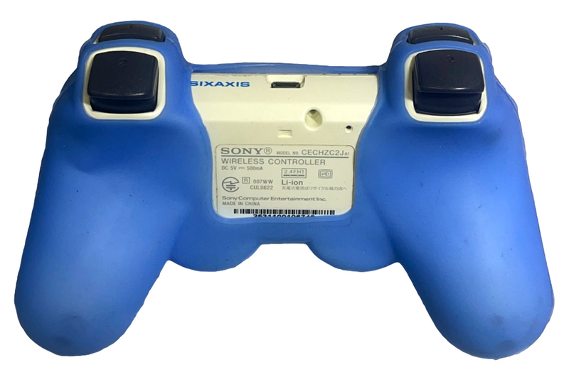 Silicone Cover For PS3 Controller Skin Case Blue