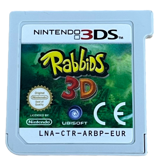Rabbids 3D Nintendo 3DS 2DS (Cartridge Only) (Preowned)