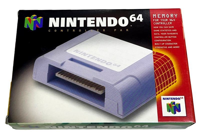 Controller Pak Nintendo 64 N64 Boxed PAL *Complete*