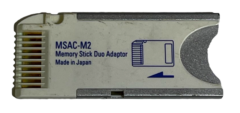 Sony MSAC-M2 PSP Memory Stick Pro Duo Adapter Card Camera Cybershot