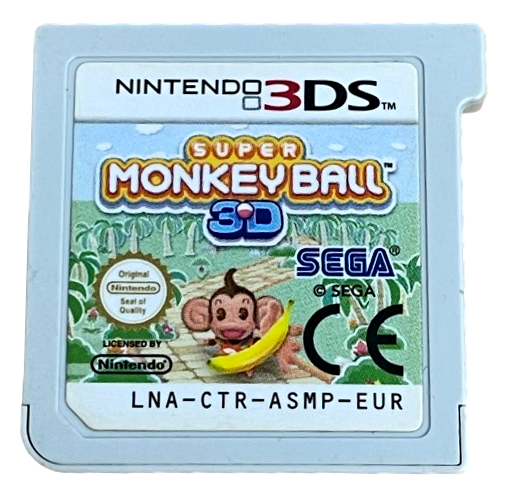 Super Monkey Ball 3D Nintendo 3DS 2DS (Cartridge Only) (Preowned)
