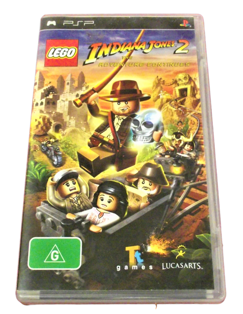 LEGO Indiana Jones 2 The Adventure Continues Sony PSP Game (Pre-Owned)