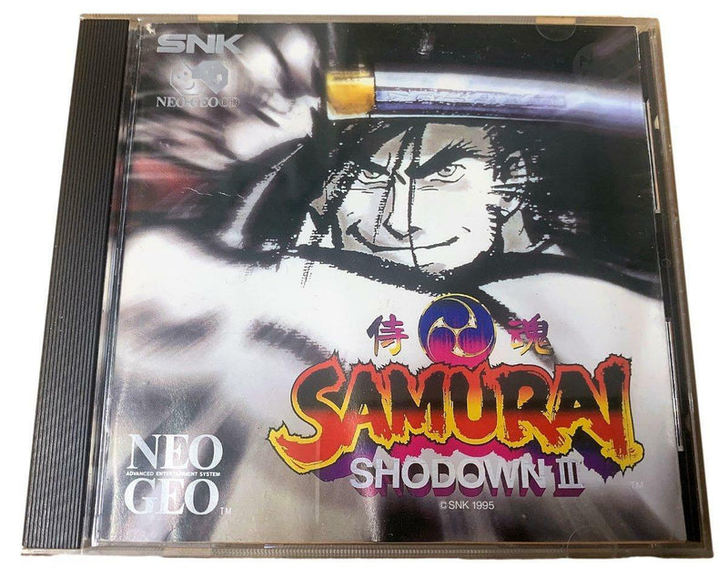 Samurai Showdown III 3 SNK Neo Geo CD Game NGCD-087E