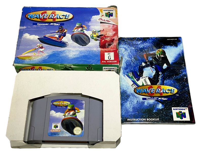 Wave Race 64 Nintendo 64 N64 Boxed PAL *Complete* (Preowned)