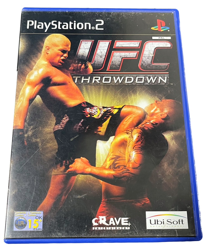 UFC Throwdown Sony PS2 PAL *No Manual* (Preowned)
