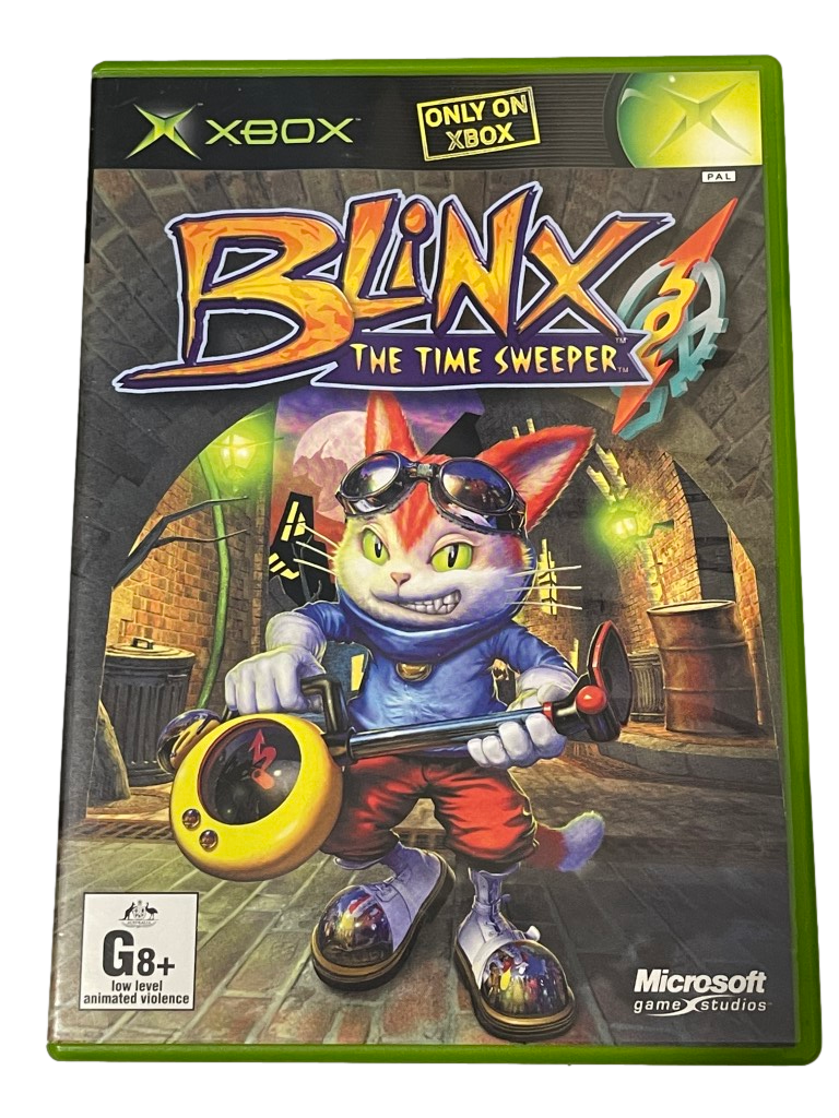 Blinx The Time Sweeper XBOX PAL *Complete*