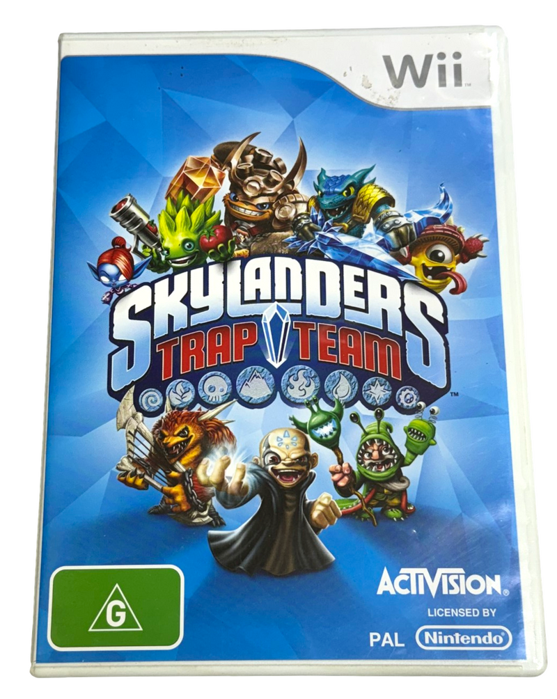 Skylanders Trap Team Nintendo Wii PAL *No Manual* Wii U Compatible (Preowned)