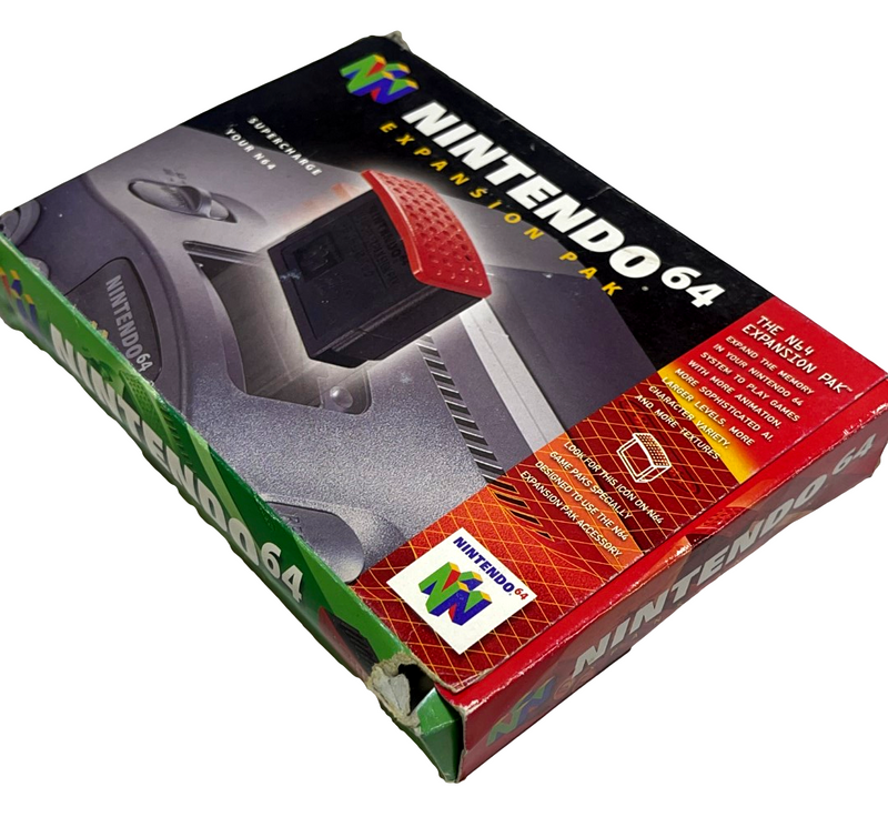 Expansion Pak Nintendo 64 N64 Boxed PAL *Complete with Puller*