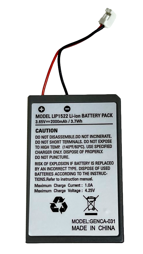 New Rechargeable Battery for Sony PS4 Controller 2000mAh and Charge Cable