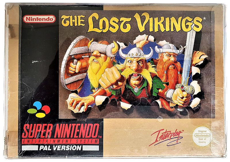 The Lost Vikings Super Nintendo SNES Boxed *Complete* PAL (Preowned)