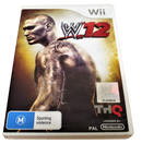 WWE '12 Wrestlemania Nintendo Wii PAL *No Manual* Wii U Compatible (Preowned)