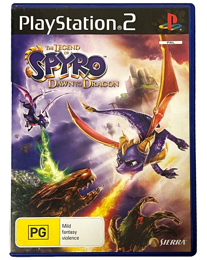 The Legend Of Spyro Dawn Of The Dragon PS2 PAL *Complete* (Pre-Owned)