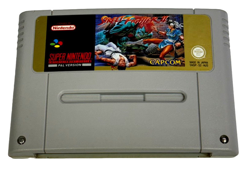 Street Fighter II Super Nintendo SNES PAL (Preowned)