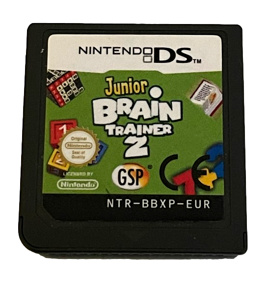 Junior Brain Trainer 2 Nintendo DS 2DS 3DS Game *Cartridge Only* (Pre-Owned)