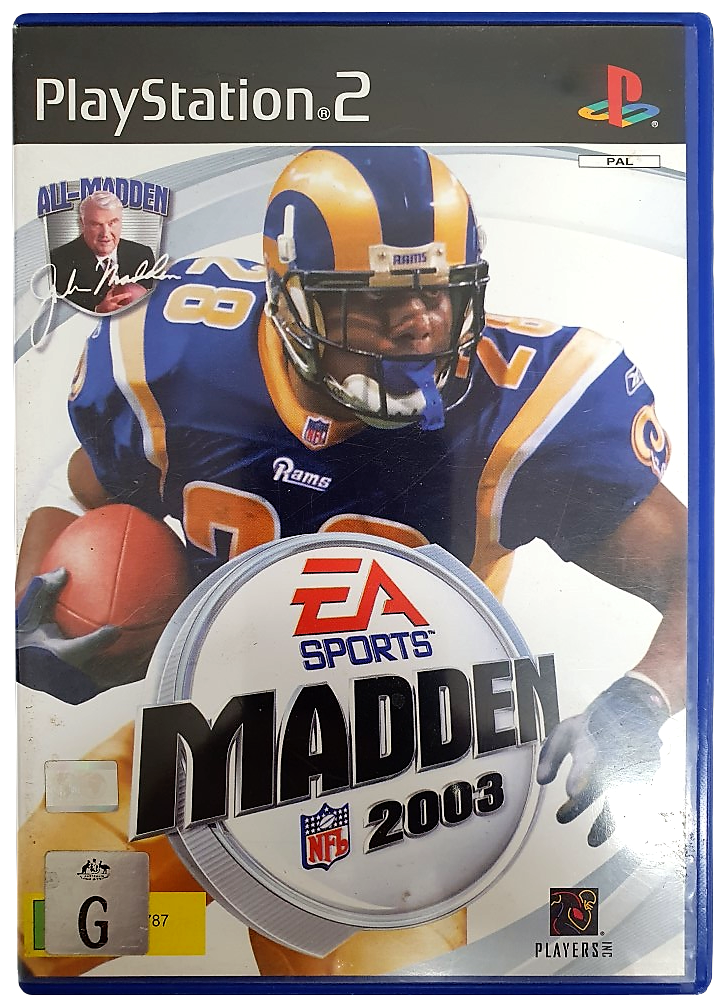 Madden NFL 2003 PS2 PAL *Complete* PlayStation 2 (Preowned)