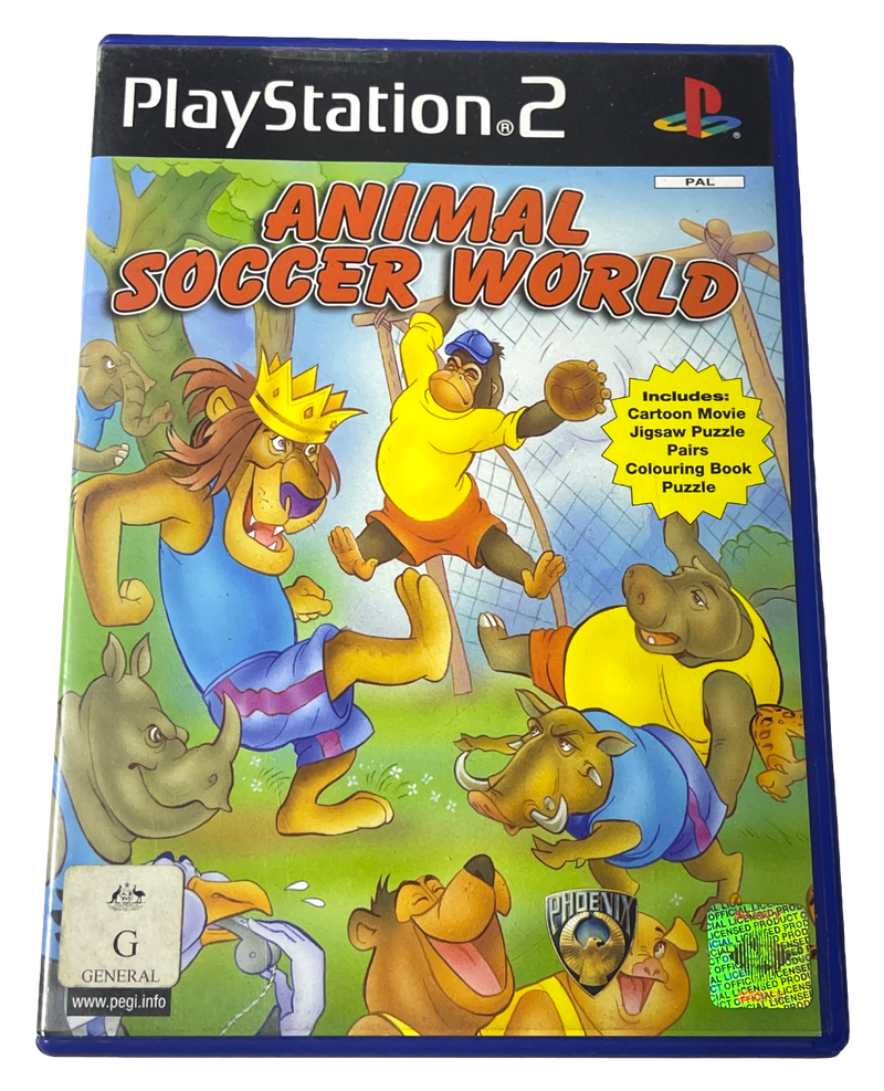 Animal Soccer World PS2 PAL *No Manual* (Preowned)
