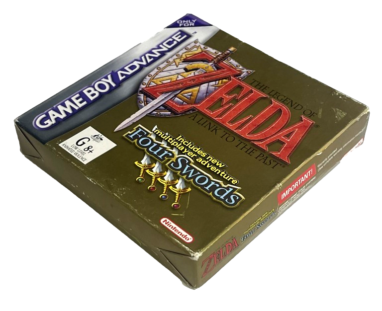 The Legend of Zelda Four Swords Gameboy Advanced GBA *Manual* Boxed (Pre-Owned)