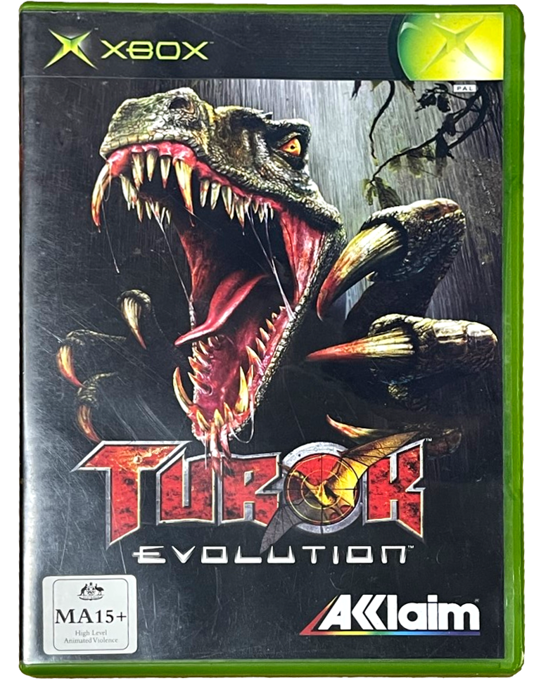 Turok Evolution XBOX Original PAL *Complete* (Pre-Owned)