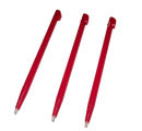 3 x Red Touch Screen Stylus for Nintendo DSi XL Console