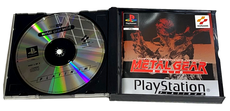 Metal Gear Solid PS1 PS2 PS3 PAL *Complete* (Platinum) (Preowned)