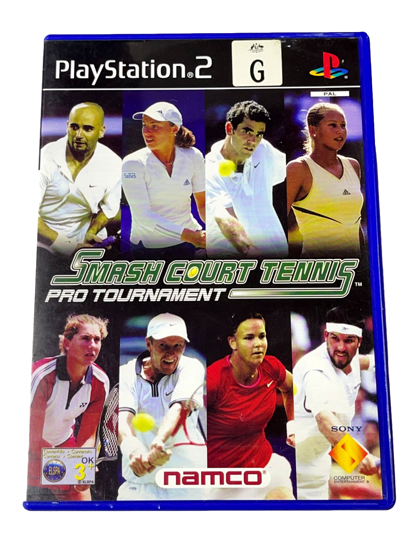 Smash Court Tennis Pro Tournament PS2 PAL *Complete* (Preowned)